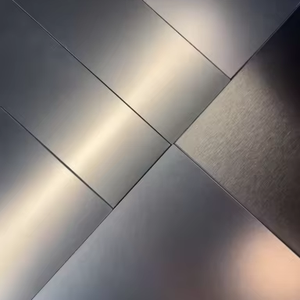 EX919 Custom Size <b>Sandblasted</b> Stainless Steel Panel for Interior Decoration Engineering - Product Image 1