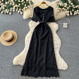 Vestido Elegante Vintage 2026 para Mujer, Vestido de Encaje Entallado de Diseño Avanzado - Product Image 5