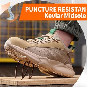 Botas de Trabajo de Lujo con Punta de Acero Impermeables, Botas de Tobillo Chelsea Clásicas e Informales para Hombre, Nuevas Botas de Moda al por Mayor de Cuero Vacuno Genuino - Product Image 3