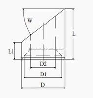 Fabrik Ss 304 316 Edelstahl 35 Grad Winkel Runde abgeschrägte Unter leg scheibe mit Fillister für Geländer Kabel Kits Hardware