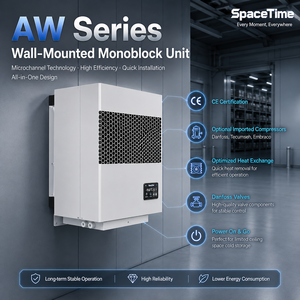 Vente directe usine – Monobloc de réfrigération 3 CV à haute efficacité énergétique, refroidissement par air, 220-240 V, montage latéral, moteur à onduleur DC - Product Image 2