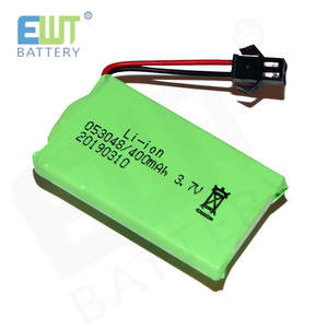 แบตเตอรี่ลิเธียมเปลือกอลูมิเนียม<span class=keywords><strong>3</strong></span>.7V 400MAh สำหรับหุ่นยนต์อัจฉริยะ - Product Image 4