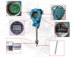 Customizable <b>Digital</b> Temperature Transmitter Thermowell Sensor for Power Stations Plastic <b>Digital</b> <b>Thermometer</b> Controller OEM/ODM - Product Image 5