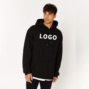 Sweat à capuche noir délavé Vintage pour hommes 100% coton lourd Logo personnalisé imprimé automne saison accessoire de mode - Product Image 2