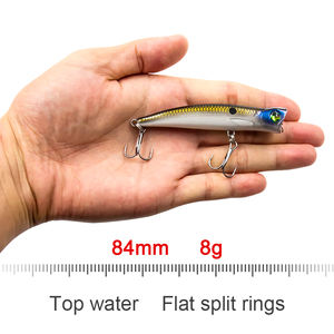 Gros appât artificiel dur pour la pêche au bar, <span class=keywords><strong>leurre</strong></span> pour attraper des poissons, Popper, Wobblers, Koder, 115mm, 22g - Product Image 2