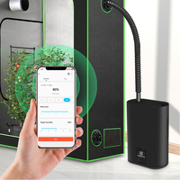 Humidificateur ultrasonique pour plantes d'intérieur, 6L, remplissage par le haut, contrôle tactile, Wifi, configuration flexible, plastique, vente en gros