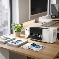 Imprimante numérique DTF XP600 pour étiquettes textiles personnalisées, entièrement automatique, couleurs CMYK, format A3, compatible USB/Wi-Fi, garantie 1 an