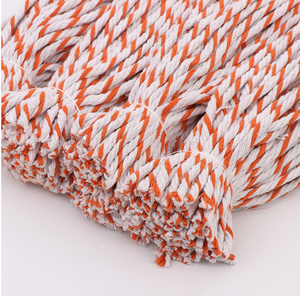 メーカー卸売 高吸水性 生綿混紡織物糸 再生糸 モップ用 メランジェ糸 - Product Image 6