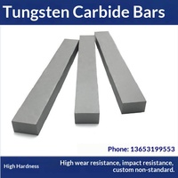 Barra Larga Cuadrada de Aleación Dura de Acero de Tungsteno YG8 YW2 YT14 YG6