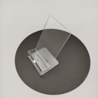Support de téléphone portable en acrylique transparent, support de téléphone portable transparent pour vitrine de magasin de détail
