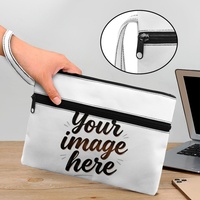 Sac à main pour femme en polyester 600D personnalisé à la demande, fermeture éclair décontractée, pochette fourre-tout pour femme avec doublure en polyester, vente en gros