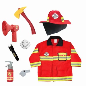 Costume de <span class=keywords><strong>pompier</strong></span> pour enfants en gros Halloween jeu de rôle ensemble <span class=keywords><strong>pompier</strong></span> déguisement <span class=keywords><strong>pompier</strong></span> jouets accessoires pour enfants de 3 à 8 ans - Product Image 2