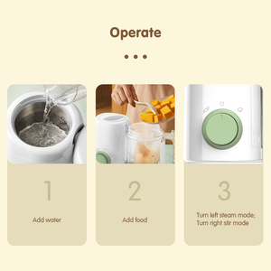 Machine électrique multifonctionnelle pour aliments pour bébés <span class=keywords><strong>Babycook</strong></span> Cuiseur vapeur pour aliments pour bébés Mélangeur pour aliments pour bébés - Product Image 5