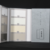 Catalogue d'échantillons de carreaux pleine surface avec pages en carton, couleurs et dimensions personnalisables pour les entrepreneurs et les équipes de construction