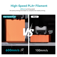 Filament PLA+ à haute fluidité, sans obstruction, de haute qualité, pour imprimante 3D, diamètre 1,75 mm, température d'impression 190-260°C