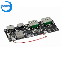 22.5W batterie externe 5 ports bidirectionnel charge rapide module d'alimentation mobile circuit imprimé bricolage carte mère manchon QC4 + PD3.0