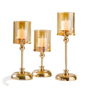 เชิงเทียนเหล็กทรงกระบอกสไตล์วินเทจ ยุโรป-นอร์ดิก โรแมนติก หรูหรา สำหรับตกแต่งโต๊ะอาหาร สร้างบรรยากาศดินเนอร์ใต้แสงเทียน - Product Image 5