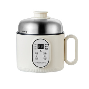 หม้อไฟฟ้าอเนกประสงค์ Foodie Life ขนาด 2 ลิตร ฝาปิดสแตนเลส ใช้ในบ้านได้หลากหลาย - Product Image 1