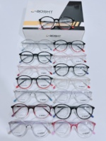 10 Modèles de Montures Optiques TR90 et Lunettes avec Branches en Acétate, Formes Oeil de Chat, Rondes et Carrées, Verres Solides