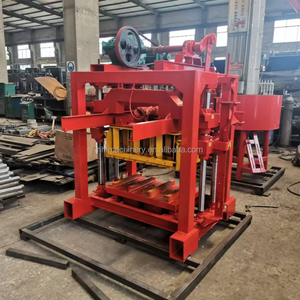 Machine à fabriquer des blocs QT4-40 sans <span class=keywords><strong>électricité</strong></span> au Ghana / Prix de la machine de fabrication de blocs creux en béton - Product Image 4
