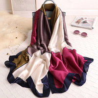 new design brand spring women scarf fashion plaid print cotton hijabs scarves for ladies shawls and wraps pashmina stoles