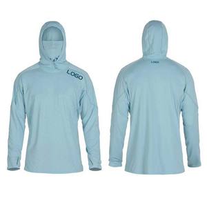 Fabricant OEM sublimation Performance capuche manches longues maillot de pêche chemise UPF 50 Protection solaire pêche à capuche pour hommes - Product Image 4