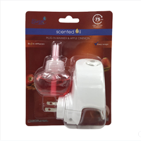 Diffuseur d'air électrique mural avec prise, en plastique, 30 ml, blanc, pour la maison