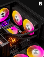 Enfriador de CPU AIO de 240 mm para PC de juegos, personalizado, todo en uno para computadoras de escritorio Intel y AMD, modelo E240TC