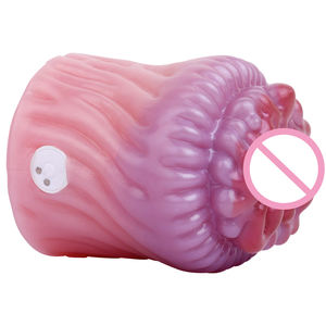 Erkekler için pembe yumuşak erkek masturbators teşvik erkek <span class=keywords><strong>penis</strong></span> erkek vibration tor anüs bebekler sıvı silikon titreşim ile seks oyuncak - Product Image 4