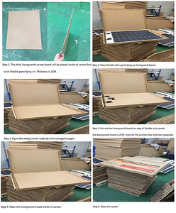 100W 150W 200W Flexible Solar Mono Semi-Flexible Bendable PV Module for Boat Marine <b>Yacht</b> Van Camping 12V System - Product Image 5