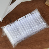 Nicro Usine Personnalisé 4ml Tube À Bulles En Plastique En Forme De Coeur Mini Bouteille À Bulles De Savon Baguettes Anniversaire Photo Props Faveurs De Fête De Mariage
