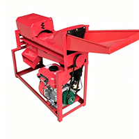 Décortiqueuse de maïs et de blé entièrement automatique à moteur, petite machine agricole domestique de haute performance