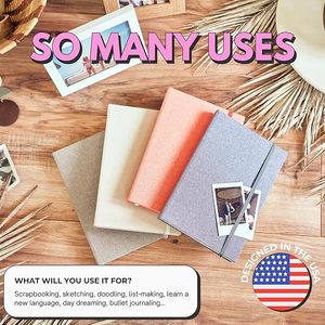 Custom Blank Hardcover Aesthetic Notebook <strong>Writing</strong> <strong>Journal</strong> Bleed Proof Paper Notepad for JournalingA5 Notebook 224 Pages - Product Image 5