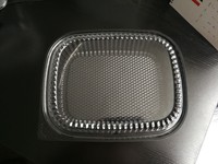 Boîte d'emballage alimentaire à emporter en plastique pp micro-ondes pour poulet rôti canard rôti pour plateau de poulet rôti