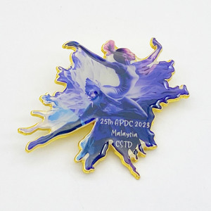 Pin de solapa de metal personalizado con diseño de fabricante, alfileres de solapa de esmalte deportivo para club de fútbol, alfiler de metal - Product Image 3