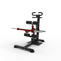 Machine à Hip Thrust en acier Yuwei Commercial Medium Loader avec fonctions de sécurité réglables pour l'entraînement abdominal/fessiers/corps entier