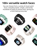 Reloj Inteligente IP68 con Pantalla Táctil HD de 1.85'', Llamadas por Voz con IA, Monitor de Salud, Aplicación de Salud, Reloj Deportivo Multifuncional