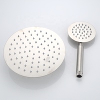 Accessoires de robinet Rond Complet Pluie Douche Musulmane SS 304 Colonne De douche