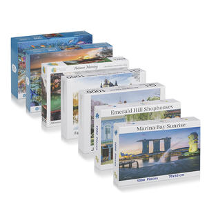 Série de paysages personnalisés Taille Quantité Emerald Hill Shophouses 1000 pièces Casse-tête personnalisé pour l'impression - Product Image 6