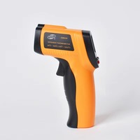 Industrial Infrared Thermometer GM550 Handheld LCD Display USB Communication OEM/ODM Customization IP56 Rated Data Plastic