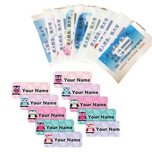Etiqueta de nombre colorida autoadhesiva de impresión personalizada para la escuela, el trabajo, las etiquetas de nombre de la fiesta - Product Image 2