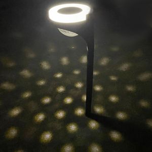 Outdoor Teardrop <b>Projection</b> Ground <b>Light</b> Waterproof Lawn <b>Light</b> For Garden Courtyard Decorative Lighting - Product Image 2
