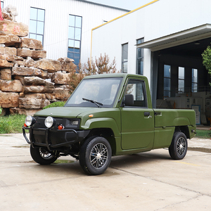Nouveau mini pick-up chinois de luxe à batterie lithium, best-seller UE, avec phares LED, galerie de toit métallique et intérieur sombre - Product Image 1