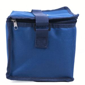 Custom Logo Small Oxford Cloth Insulated Lunch Cooler Thermal Aluminum Foil Bag for Food Delivery - Product Image 4