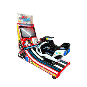 Children Racing Video Game Coin Operated Arcade Car Racing <b>Machine</b> for Kids <b>Amusement</b> Center 220V - Product Image 4