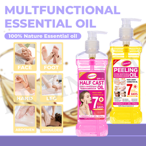 Aceite Esencial Puro de Cúrcuma, Vitamina C, Papaya y Zanahoria, Prensado <span class=keywords><strong>en</strong></span> Frío, Blanqueador, Nutritivo e Hidratante para Rostro y Cuerpo, para Todo Tipo de Piel - Product Image 2