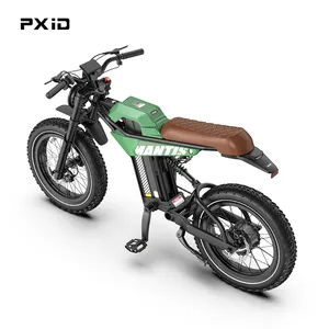 PXID Wholesale 20 Inch Ebike Fatbike 750W 1000W 1200W 48V Mtb Ebike Full Suspension Electric Bike For Adults