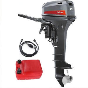 เครื่องยนต์ 2 จังหวะ 15 แรงม้า รุ่นใหม่ แกนยาว ยามาฮ่า 15 สำหรับเรือ - Product Image 1