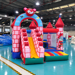 Château gonflable Ceyu sur le thème des contes de fées, toboggan gonflable aux rhymes de la nurserie, château pour la <span class=keywords><strong>Semaine</strong></span> du Livre, idéal pour les événements scolaires et les fêtes primaires, commande en gros - Product Image 2