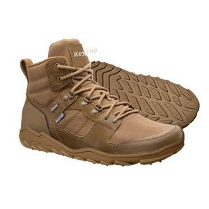 Zapatos altos de invierno para hombre, Zapatos Descalzos, zapatos informales con punta ancha, con cordones, botas de desierto, botas descalzas - Product Image 1